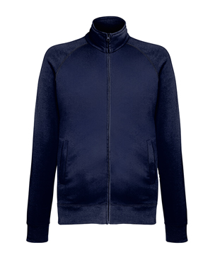 FELPA GIACCA LEGGERA ( FRUIT OF THE LOOM ) blu notte